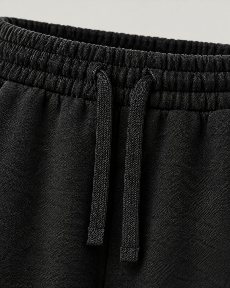 Pantalón de chándal recto, detalle del estampado