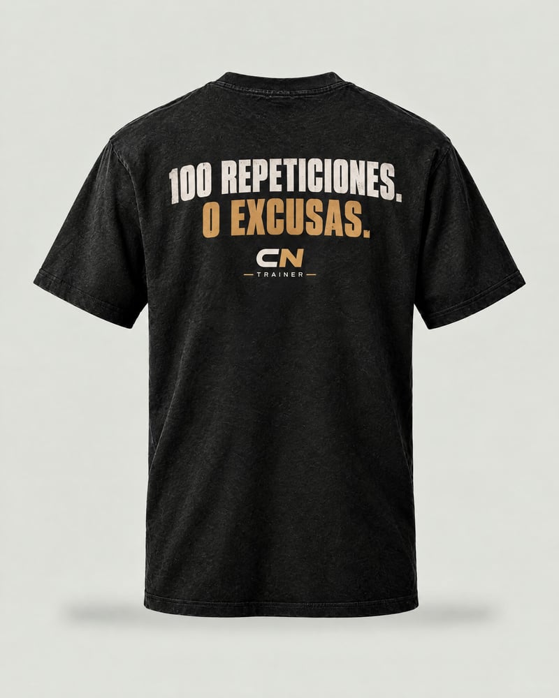 Camiseta oversize «Wall balls no perdonan», color negro, espalda