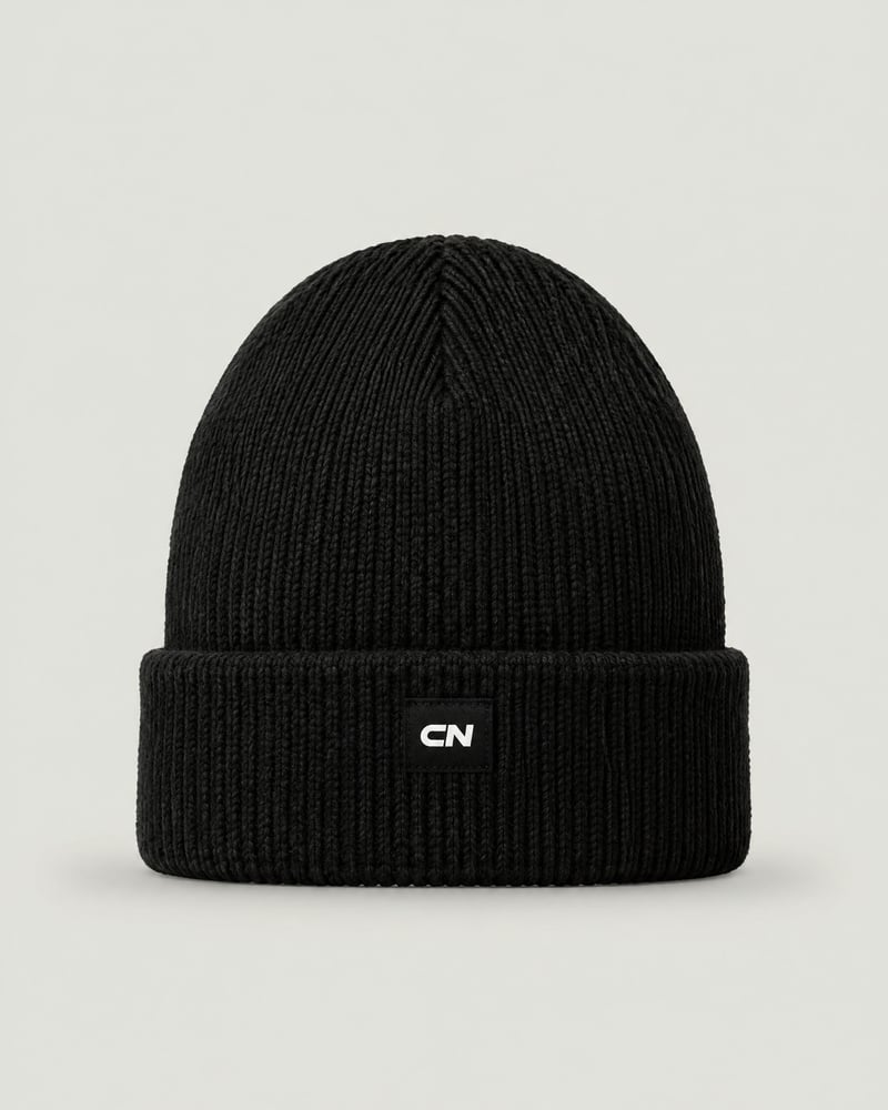 Gorro de punto, delante
