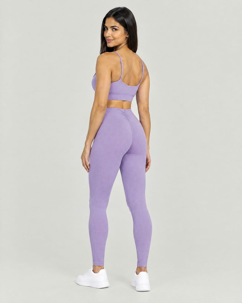 Conjunto Contour · sujetador de tirantes finos y mallas, espalda