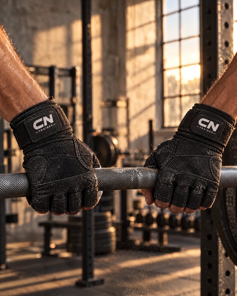 Guantes de entreno CN, puesta