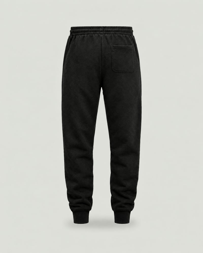 Jogger CN, color negro, espalda