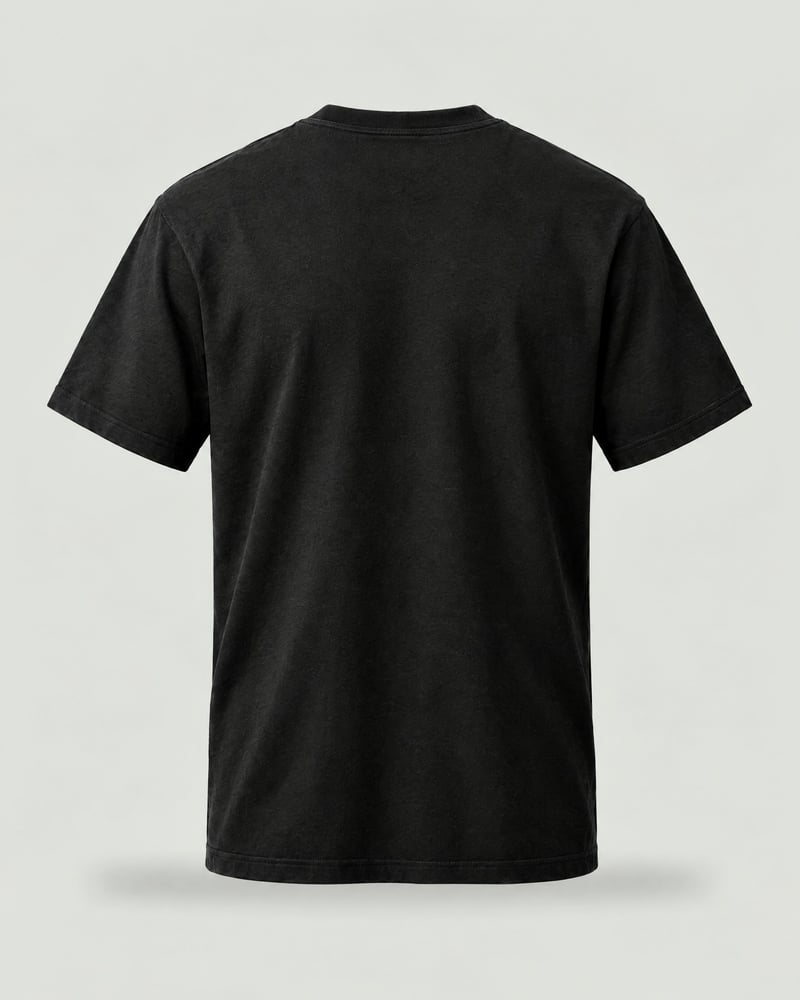 Camiseta CN Classic, color negro, espalda