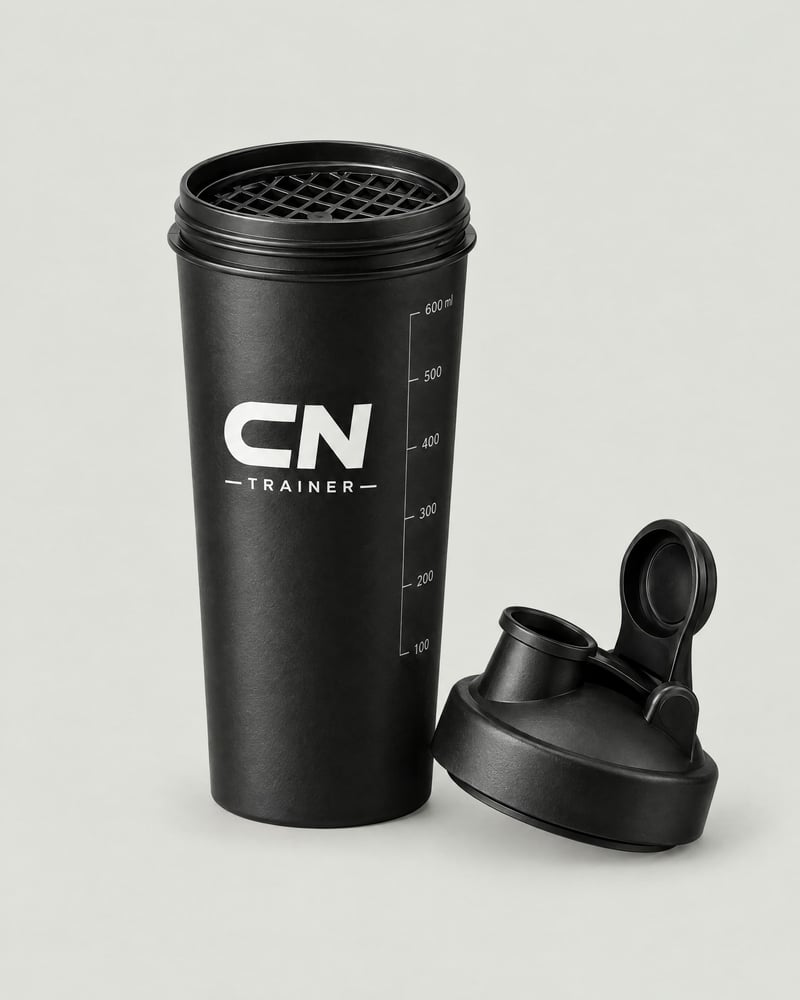 Shaker CN 600 ml, abierto